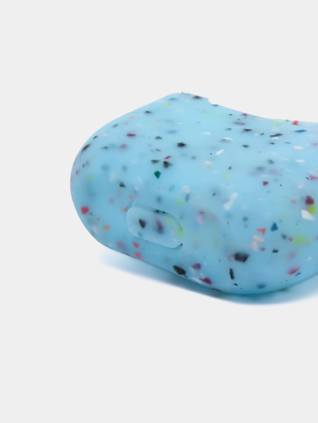 Синий силиконовый чехол для AirPods, неоновые