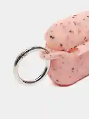Красный силиконовый чехол для AirPods, неоновые
