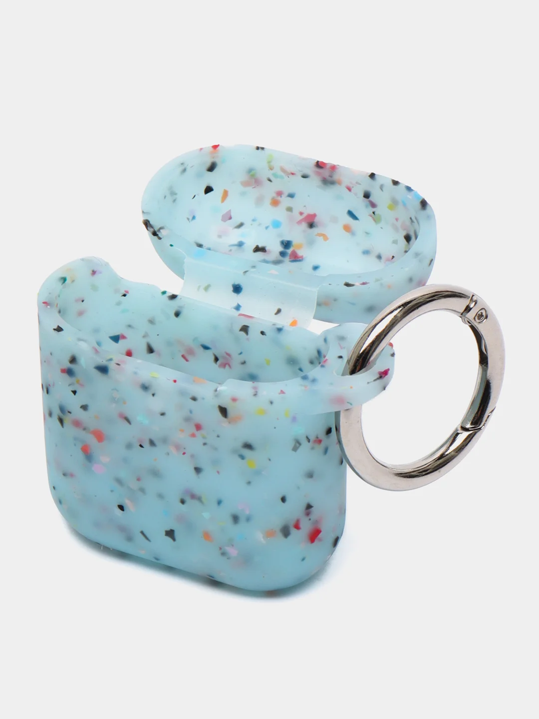 Синий силиконовый чехол для AirPods, неоновые