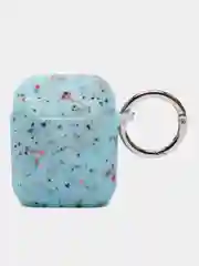 Синий силиконовый чехол для AirPods, неоновые