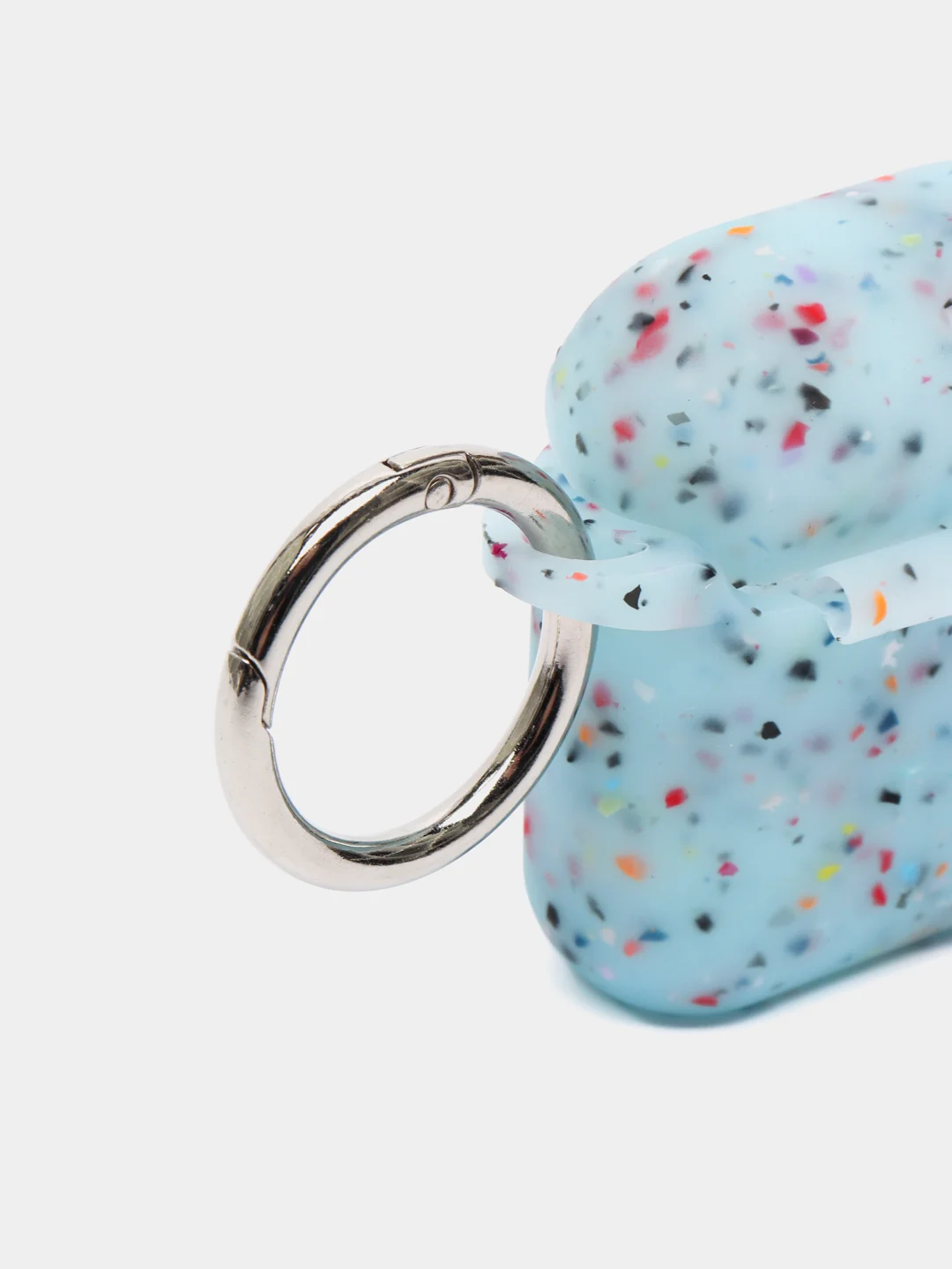 Синий силиконовый чехол для AirPods, неоновые