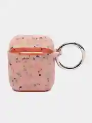 Красный силиконовый чехол для AirPods, неоновые