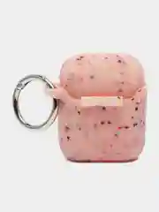 Красный силиконовый чехол для AirPods, неоновые