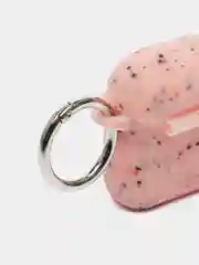 Красный силиконовый чехол для AirPods, неоновые