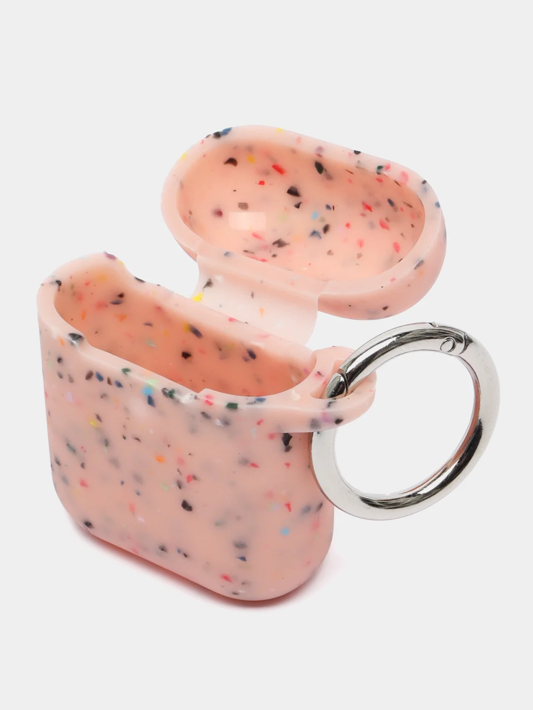 Красный силиконовый чехол для AirPods, неоновые