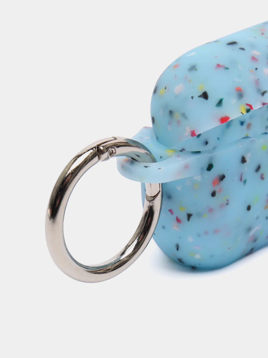 Синий силиконовый чехол для AirPods, неоновые