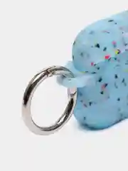 Синий силиконовый чехол для AirPods, неоновые