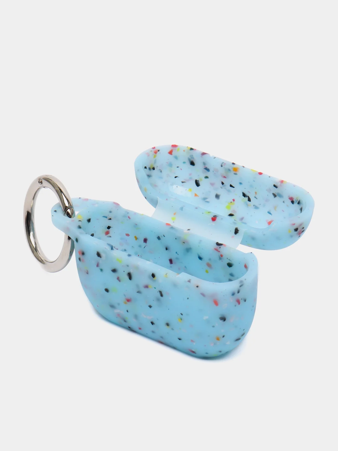 Синий силиконовый чехол для AirPods, неоновые