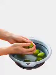 Складной тазик/ Миска силиконовая складная