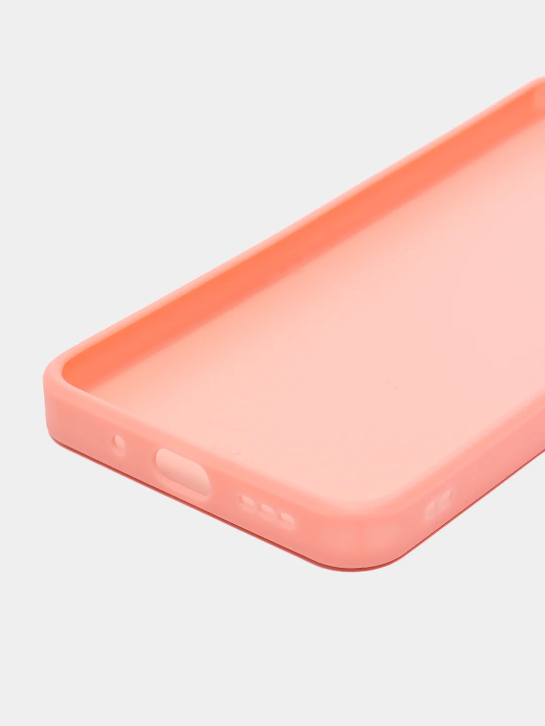 Розовый чехол Xiaomi Redmi 9A, Сяоми Редми 9А пластиковый, под бархатное стекло