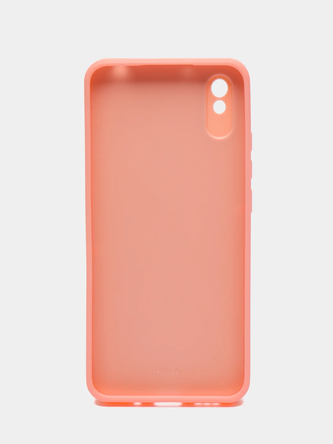 Розовый чехол Xiaomi Redmi 9A, Сяоми Редми 9А пластиковый, под бархатное стекло