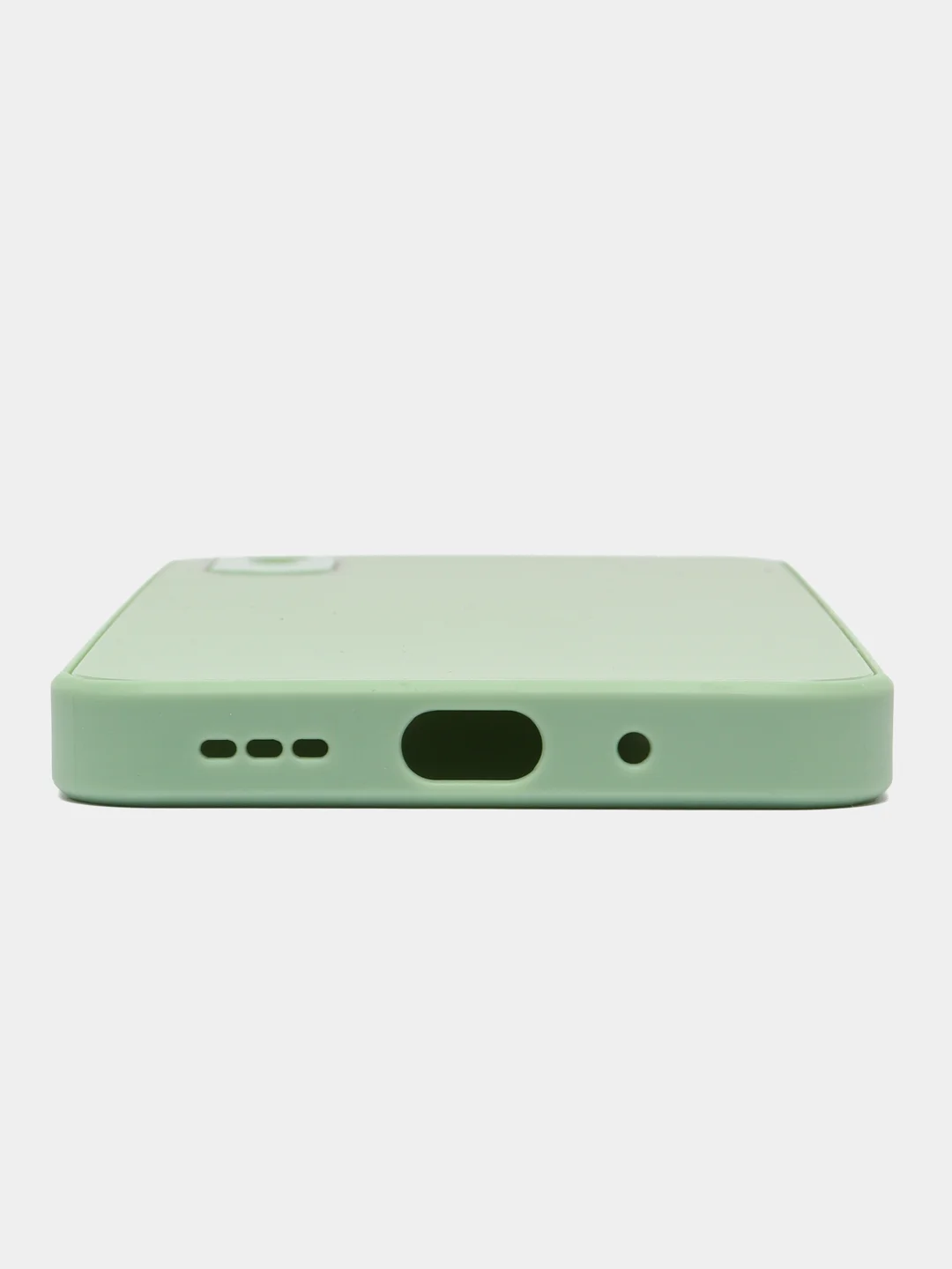 Салатовый чехол Xiaomi Redmi 9A, Сяоми Редми 9А пластиковый, под бархатное стекло