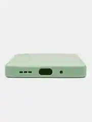 Салатовый чехол Xiaomi Redmi 9A, Сяоми Редми 9А пластиковый, под бархатное стекло