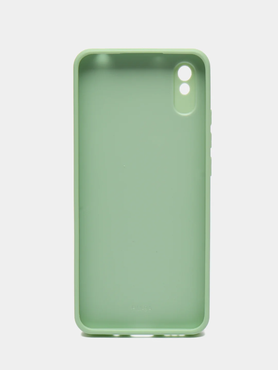 Салатовый чехол Xiaomi Redmi 9A, Сяоми Редми 9А пластиковый, под бархатное стекло