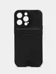 Черный чехол-карточница Samsung A53, A23, A22S, A50, Honor X8, Realme Mi11T, iPhone 11, 13, 13Pro
