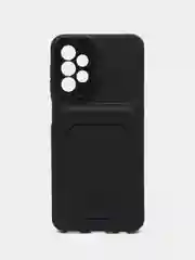 Черный чехол-карточница Samsung A53, A23, A22S, A50, Honor X8, Realme Mi11T, iPhone 11, 13, 13Pro