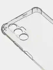 Чехол для Tecno Pova 3, прозрачный, силиконовый, с усиленными углами