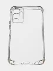 Чехол для Tecno Pova 4, прозрачный, силиконовый, с усиленными углами
