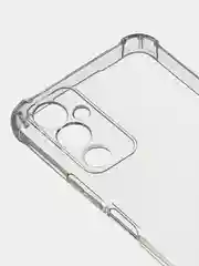Чехол для Tecno Pova 4, прозрачный, силиконовый, с усиленными углами