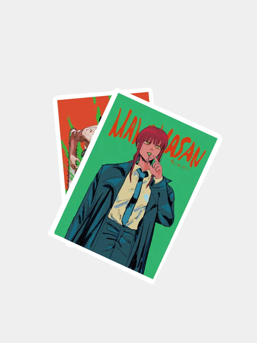 Стикеры по аниме "Человек-Бензопила" (Chainsaw Man), 50 штук