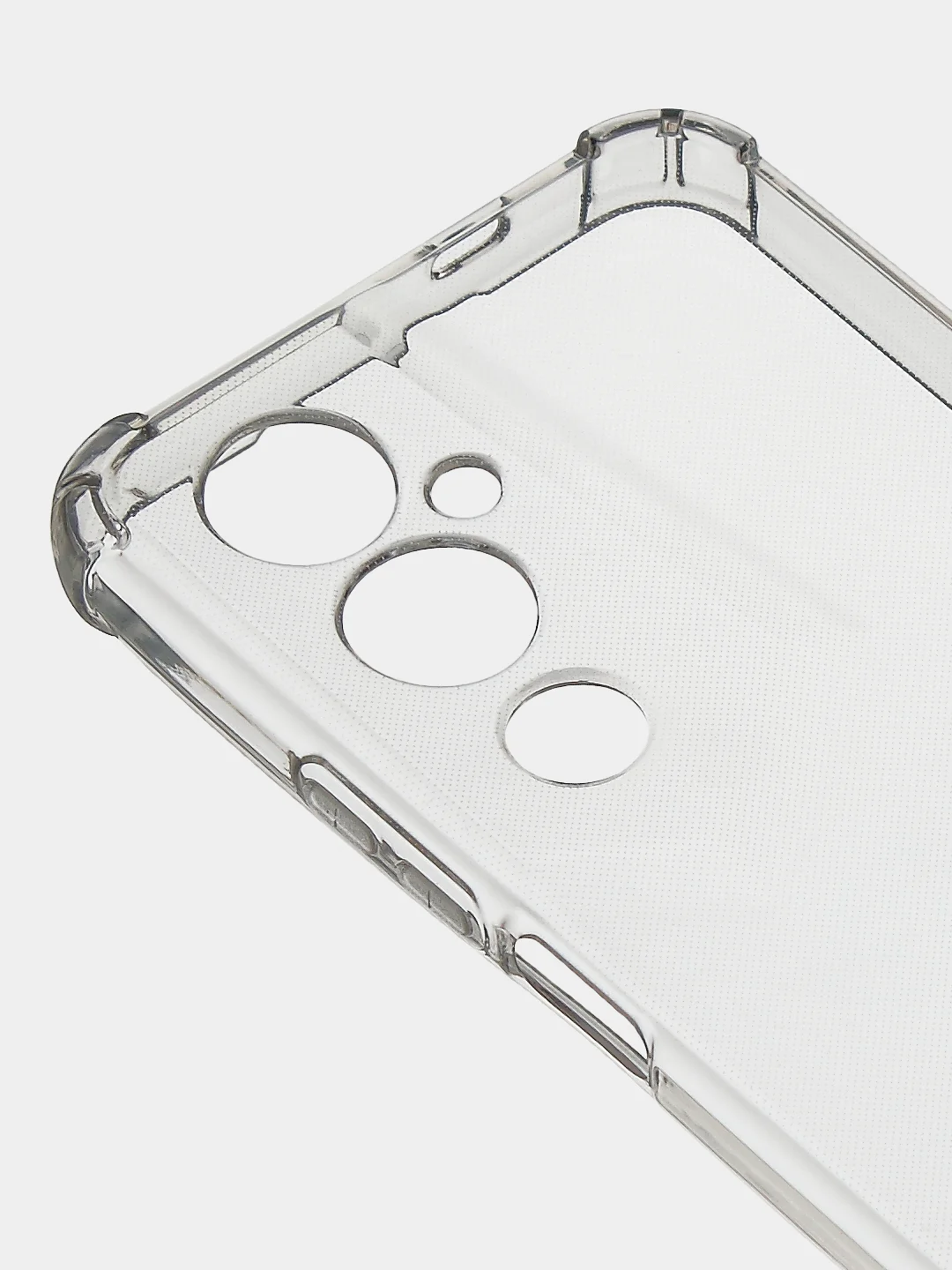 Чехол для Tecno Pova 4 Pro, прозрачный, силиконовый, с усиленными углами