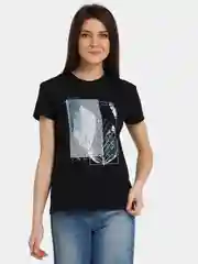 Женская футболка с принтом 100% хлопок