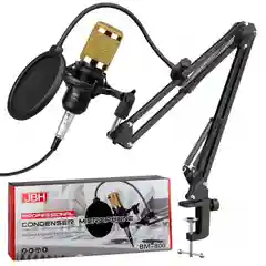 Конденсаторный микрофон JBH, набор Studio BM800