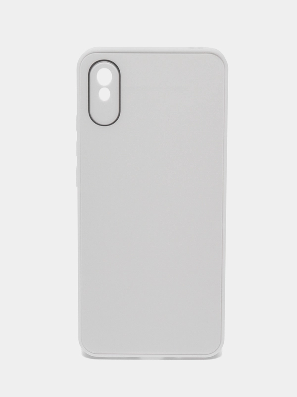 Чехол Xiaomi Redmi 9A, Сяоми Редми 9А пластиковый, под бархатное стекло