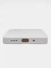 Белый чехол Xiaomi Redmi 9A, Сяоми Редми 9А пластиковый, под бархатное стекло