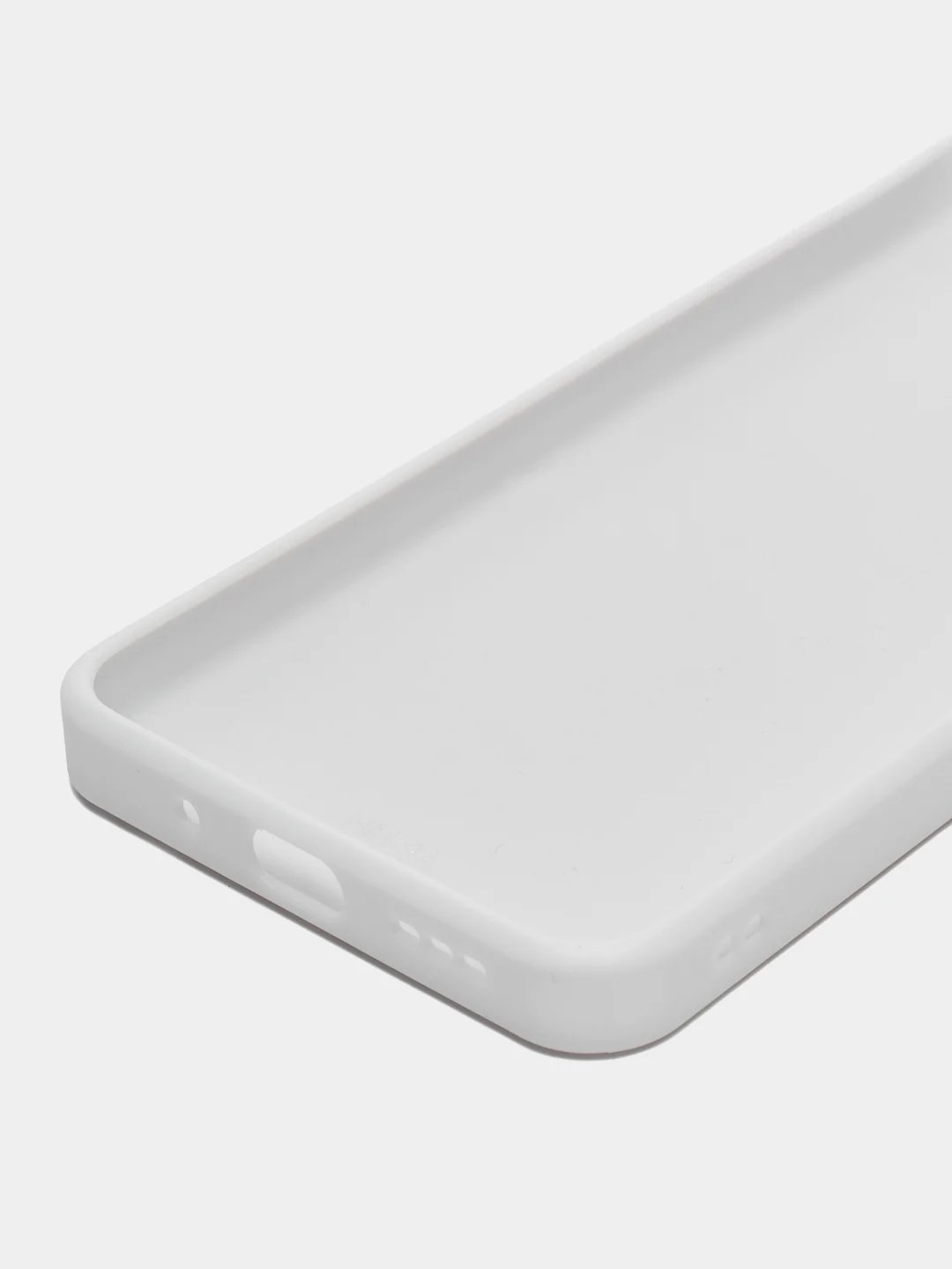 Белый чехол Xiaomi Redmi 9A, Сяоми Редми 9А пластиковый, под бархатное стекло