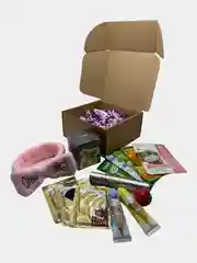 Белый подарочный набор косметики Beauty Box, 14 в 1