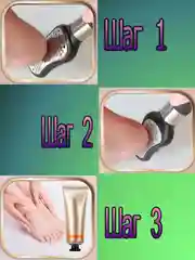 Черный пилка-терка для ног, лазерная