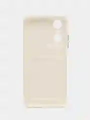 Белый силиконовый чехол для Tecno POP 6 Pro (Техно Поп 6 Про), с карманом для карт, прозрачный