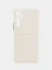 Белый силиконовый чехол для Tecno POVA Neo 2 (Техно Пова Нео 2), прозрачный с карманом для карт