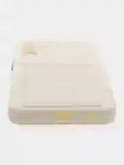 Белый силиконовый чехол для Tecno POVA Neo 2 (Техно Пова Нео 2), прозрачный с карманом для карт