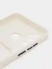 Белый чехол Tecno Pop 6 Go с карманом для карт