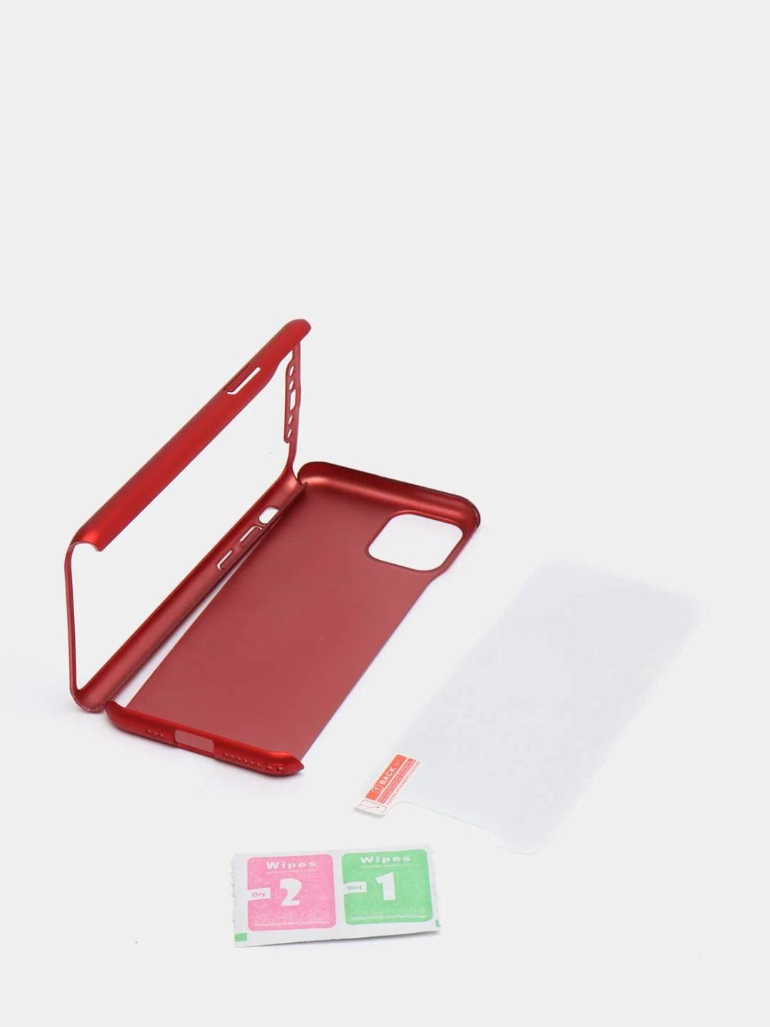 Золотой чехол 360 + защитное стекло на iPhone 5s 6, 7, 8, SE, 20, X, XS, XR, 11, Pro, Max, 12