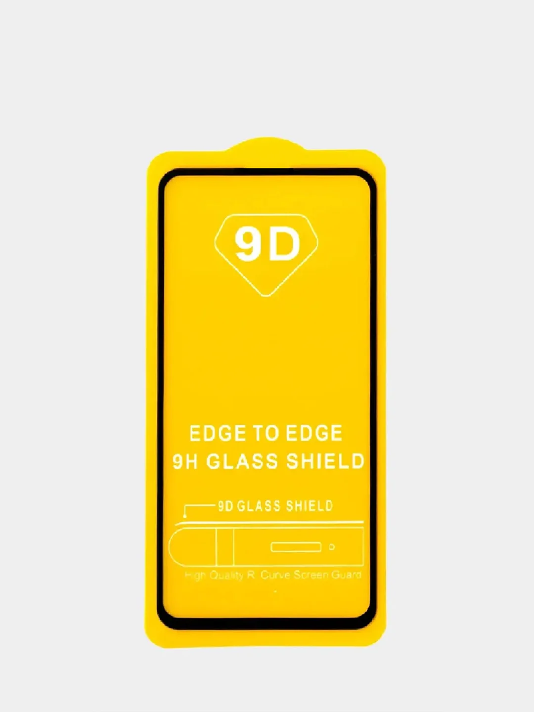Черный защитное стекло 9D на Samsung Galaxy S10E (Самсунг С10Е)