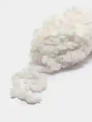 Белый пряжа Alize Puffy Fine 5 штук петельки маленькие