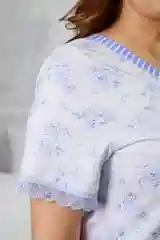 Бордовый пижама женская с брюками, большие размеры