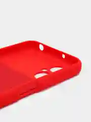 Алый чехол Silicone Cover для Xiaomi Poco M5, для Сяоми Поко М5 силиконовый