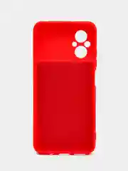Алый чехол Silicone Cover для Xiaomi Poco M5, для Сяоми Поко М5 силиконовый
