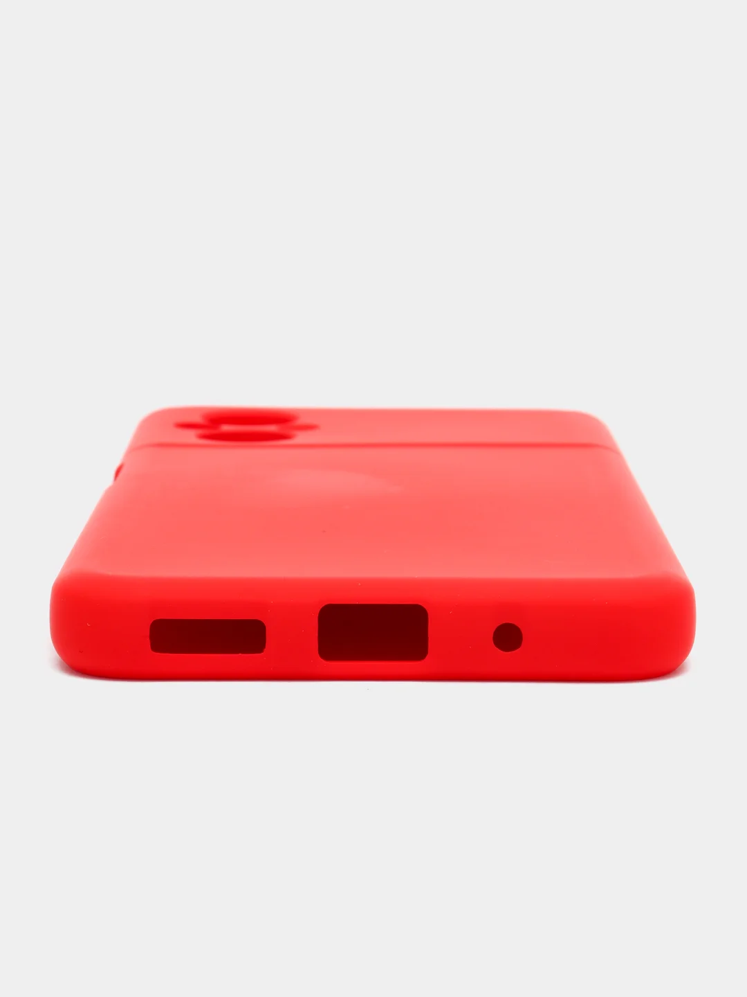 Алый чехол Silicone Cover для Xiaomi Poco M5, для Сяоми Поко М5 силиконовый