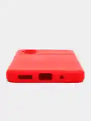 Алый чехол Silicone Cover для Xiaomi Poco M5, для Сяоми Поко М5 силиконовый