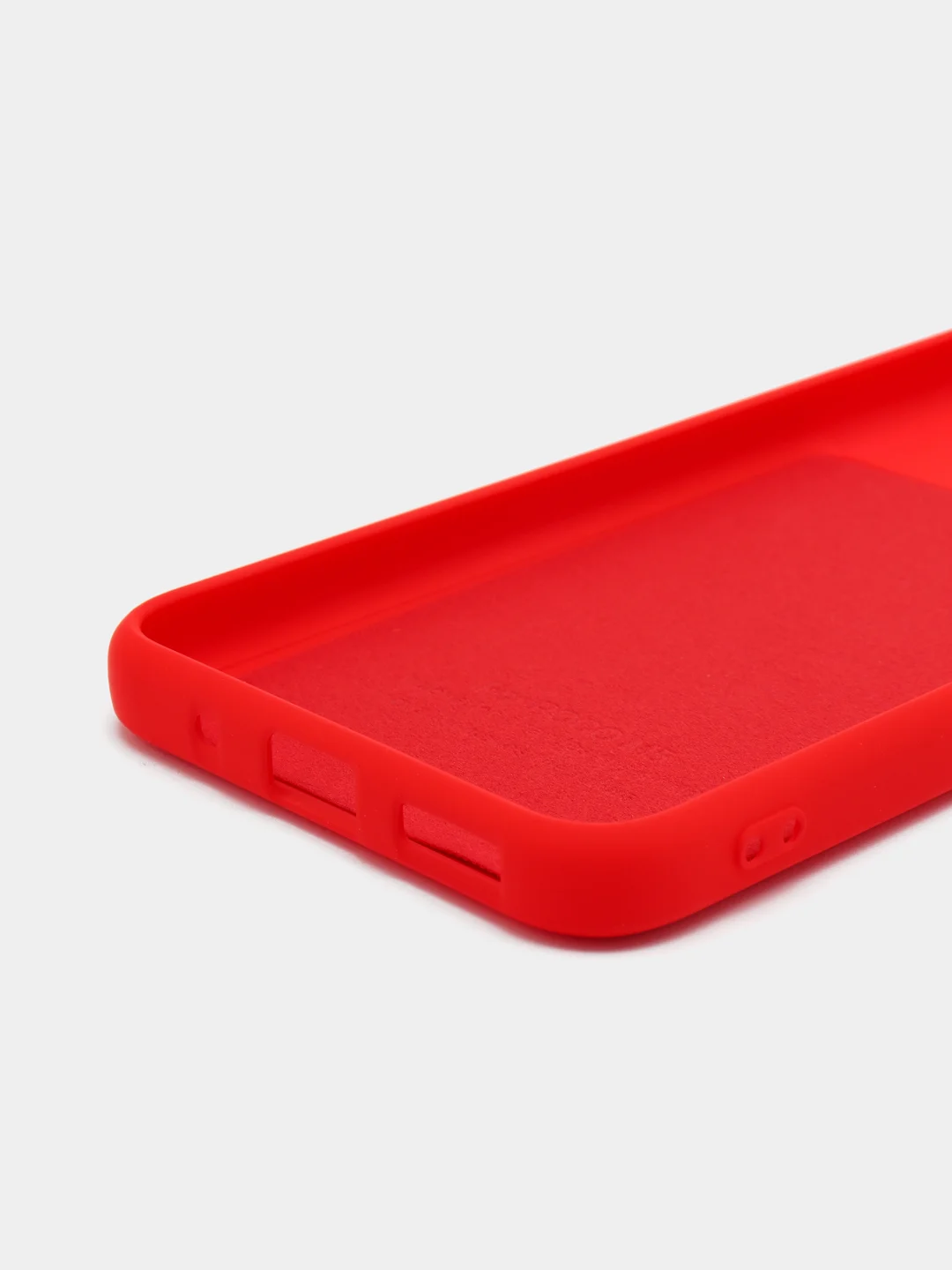 Алый чехол Silicone Cover для Xiaomi Poco M5, для Сяоми Поко М5 силиконовый