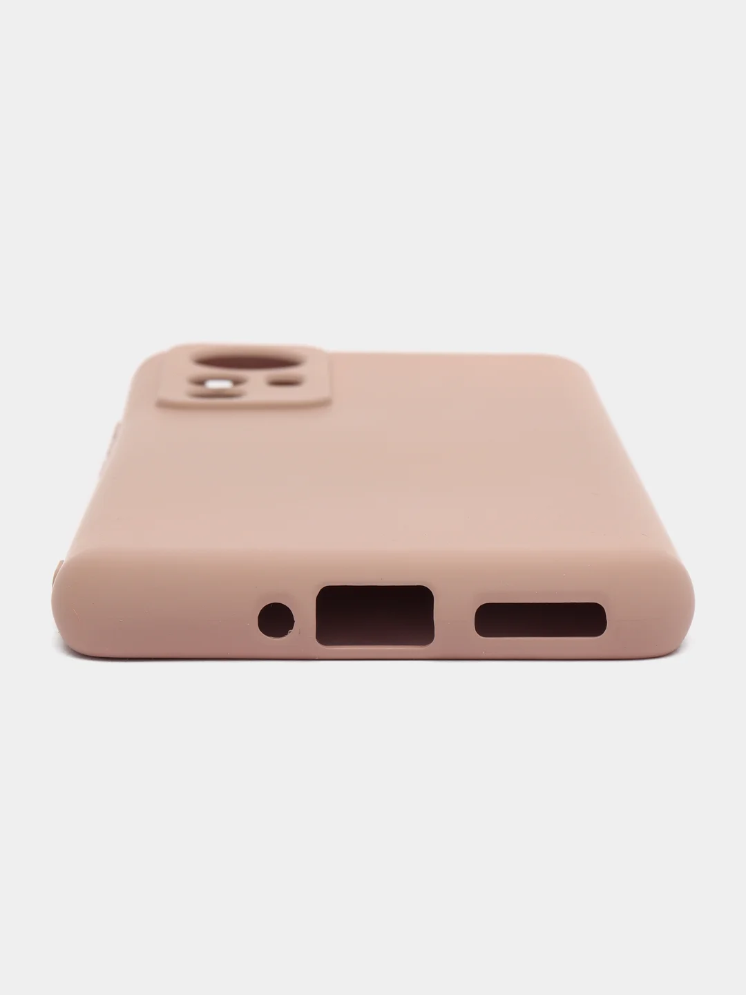 Бежевый чехол силиконовый Xiaomi 12, 12S, 12X, Сяоми 12, 12С, 12Х