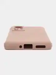 Бежевый чехол силиконовый Xiaomi 12, 12S, 12X, Сяоми 12, 12С, 12Х