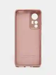 Бежевый чехол силиконовый Xiaomi 12, 12S, 12X, Сяоми 12, 12С, 12Х