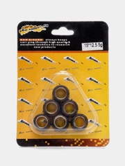 Ролики вариатора Ямаха JOG-50, 2T Stels-50 1E40QMB, 6 штук, 5.5 г, 15 х 12 мм