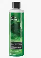 Зеленый увлажняющий крем AVON SENSES "12 ароматов", гель для душа, 250 мл